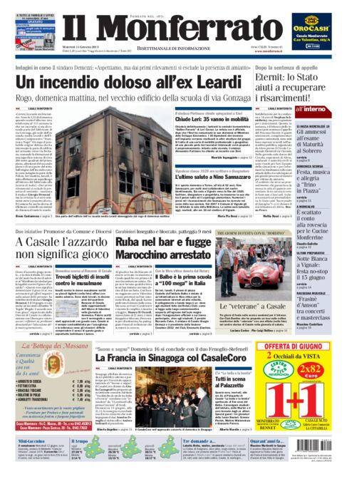 Il Monferrato - Edizione 45 del 11/06/2013